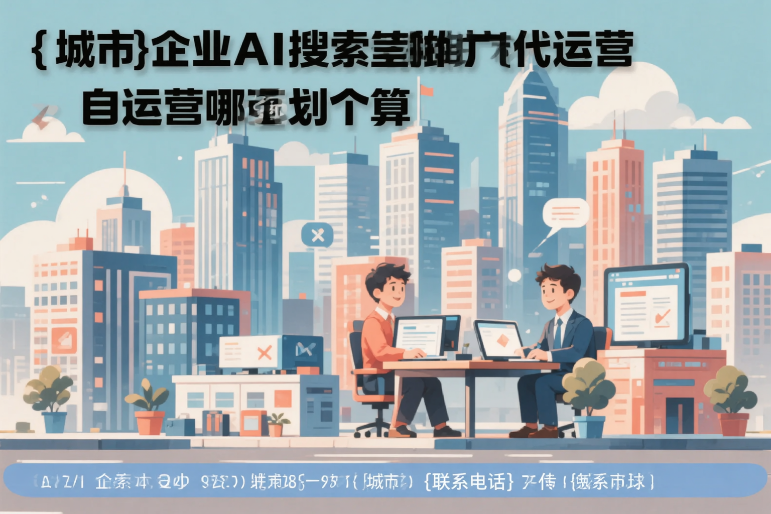榆林企业AI搜索推广代运营和自运营哪个更划算
