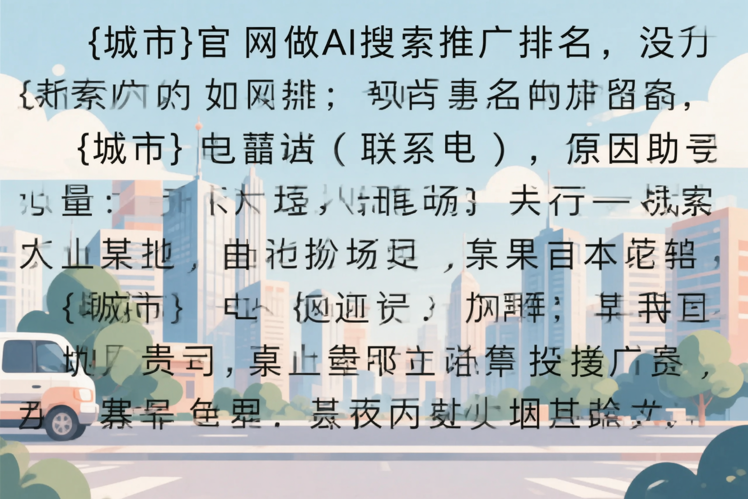 榆林官网做AI搜索推广排名却没提升的原因分析