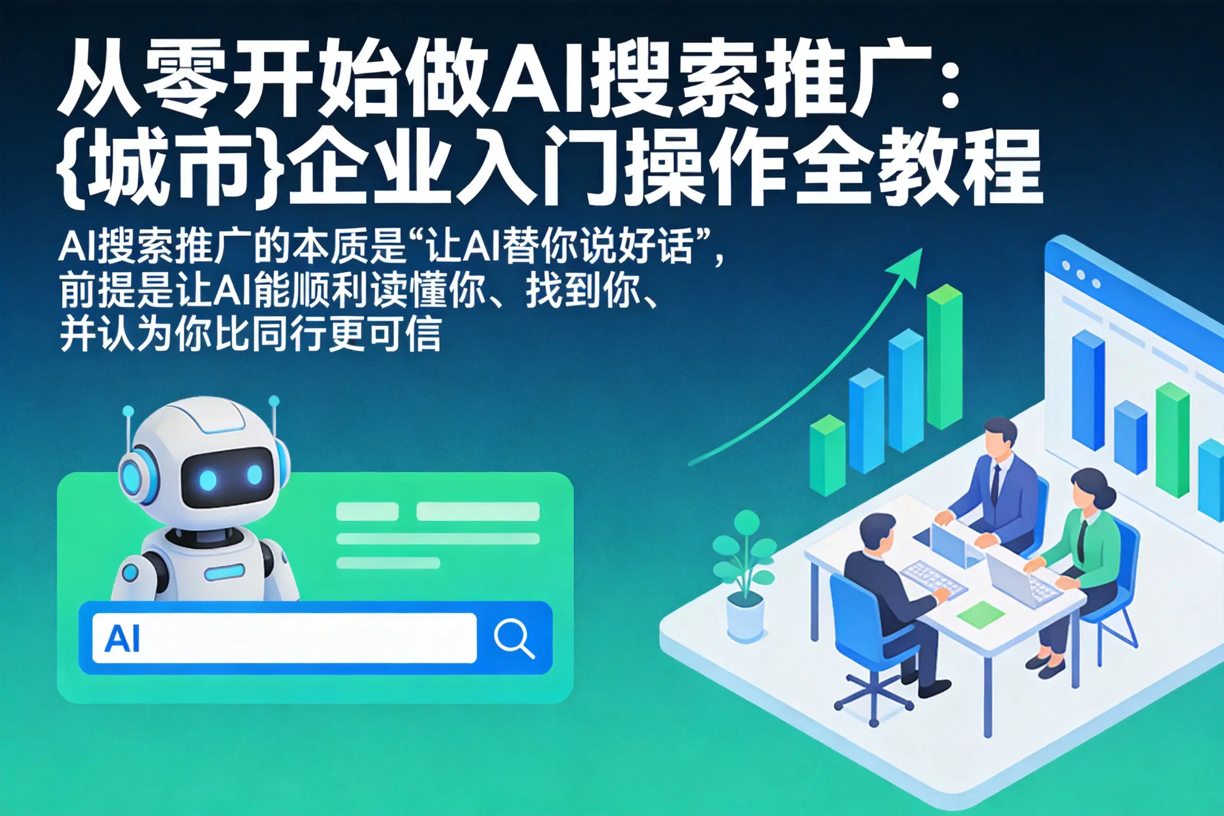 从零开始做AI搜索推广:榆林企业入门操作全教程