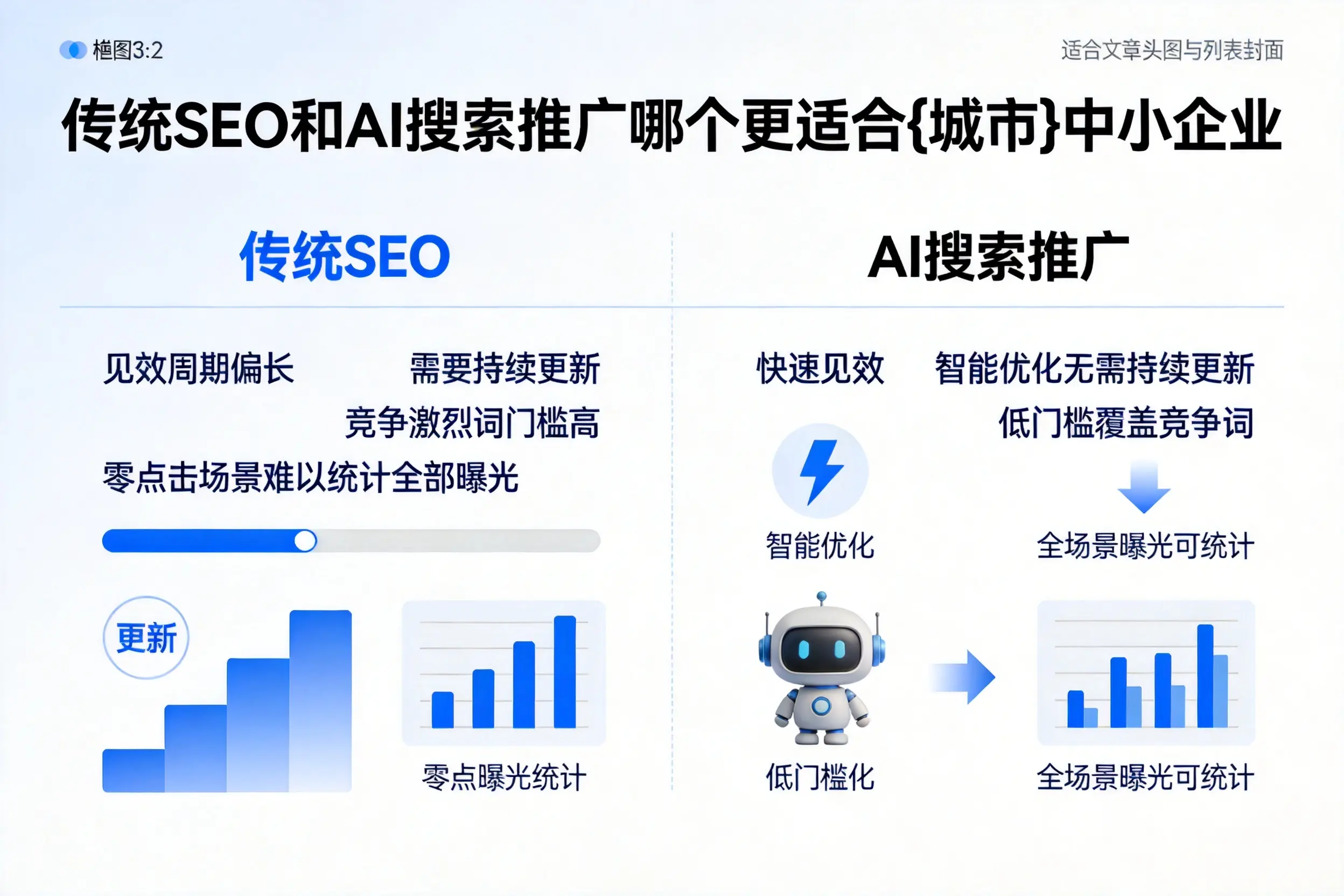 传统SEO和AI搜索推广哪个更适合榆林中小企业