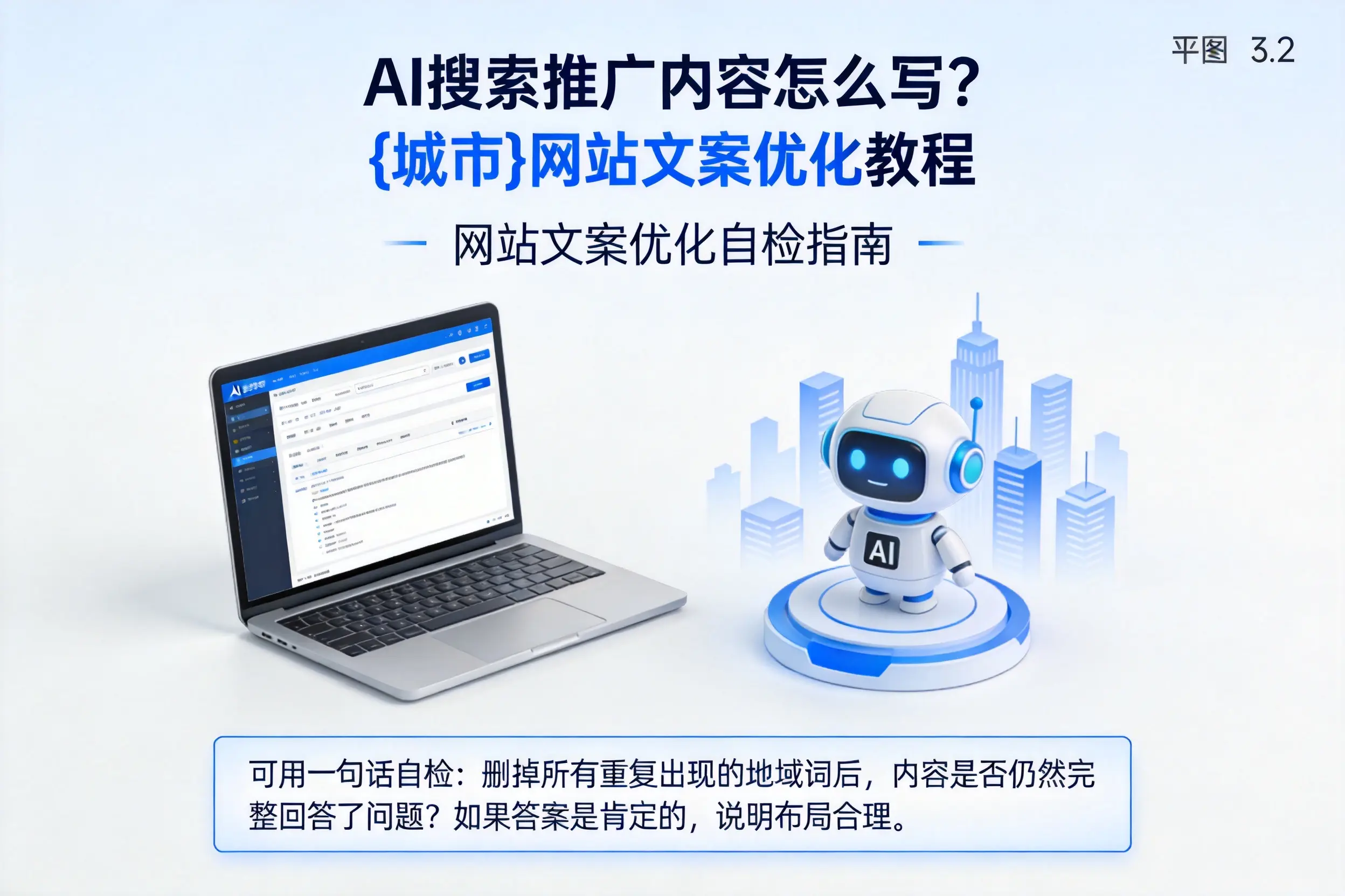 AI搜索推广内容怎么写?榆林网站文案优化教程