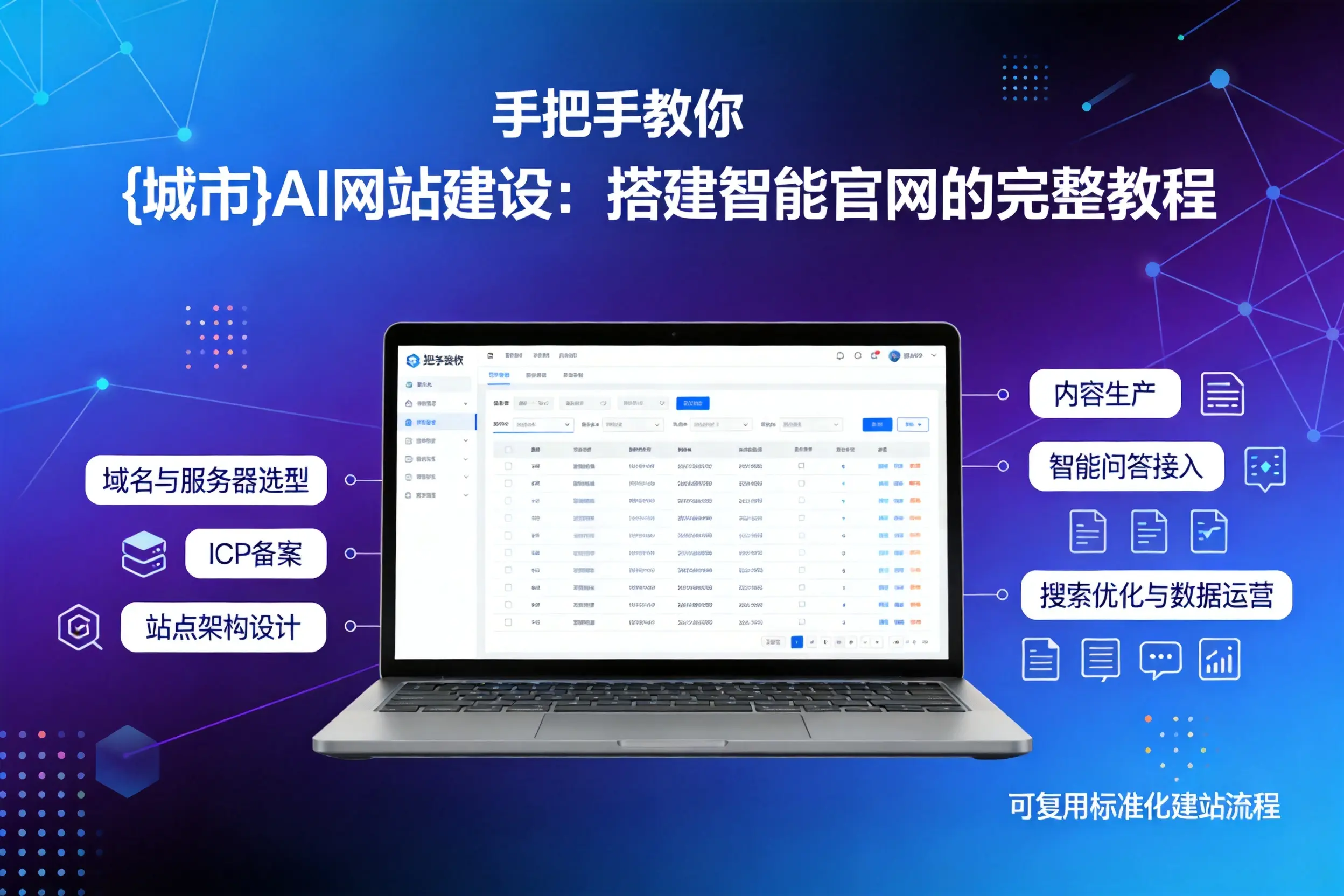 手把手教你榆林AI网站建设：搭建智能官网的完整教程