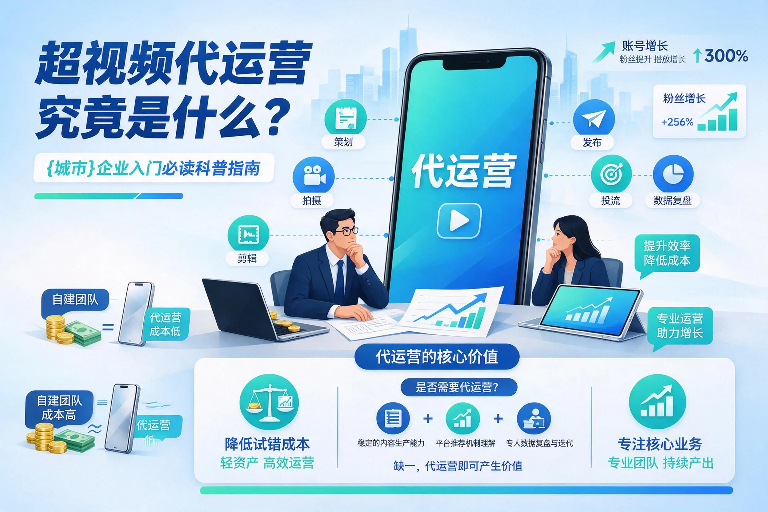 短视频代运营究竟是什么？榆林企业入门必读科普指南