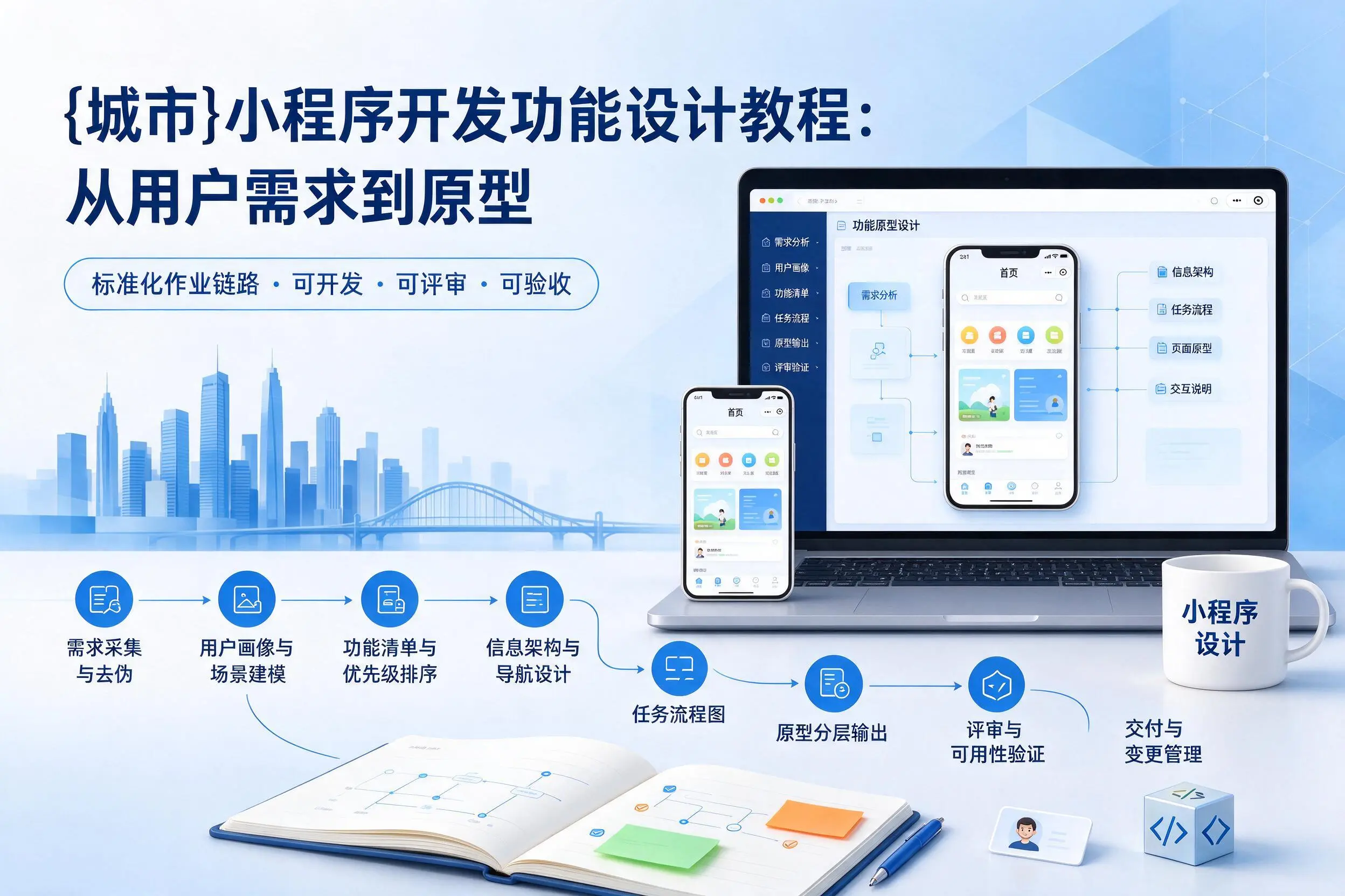 榆林小程序开发功能设计教程:从用户需求到原型