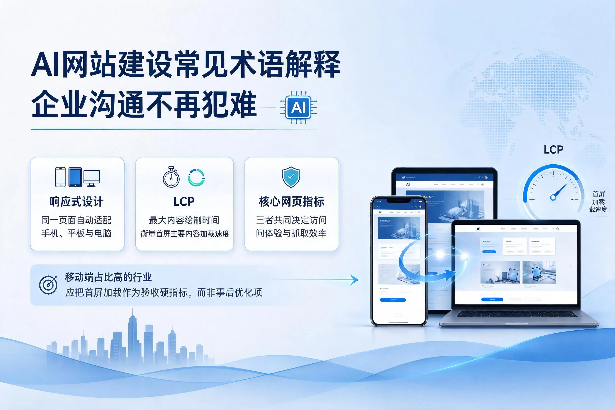 AI网站建设常见术语解释,榆林企业沟通不再犯难