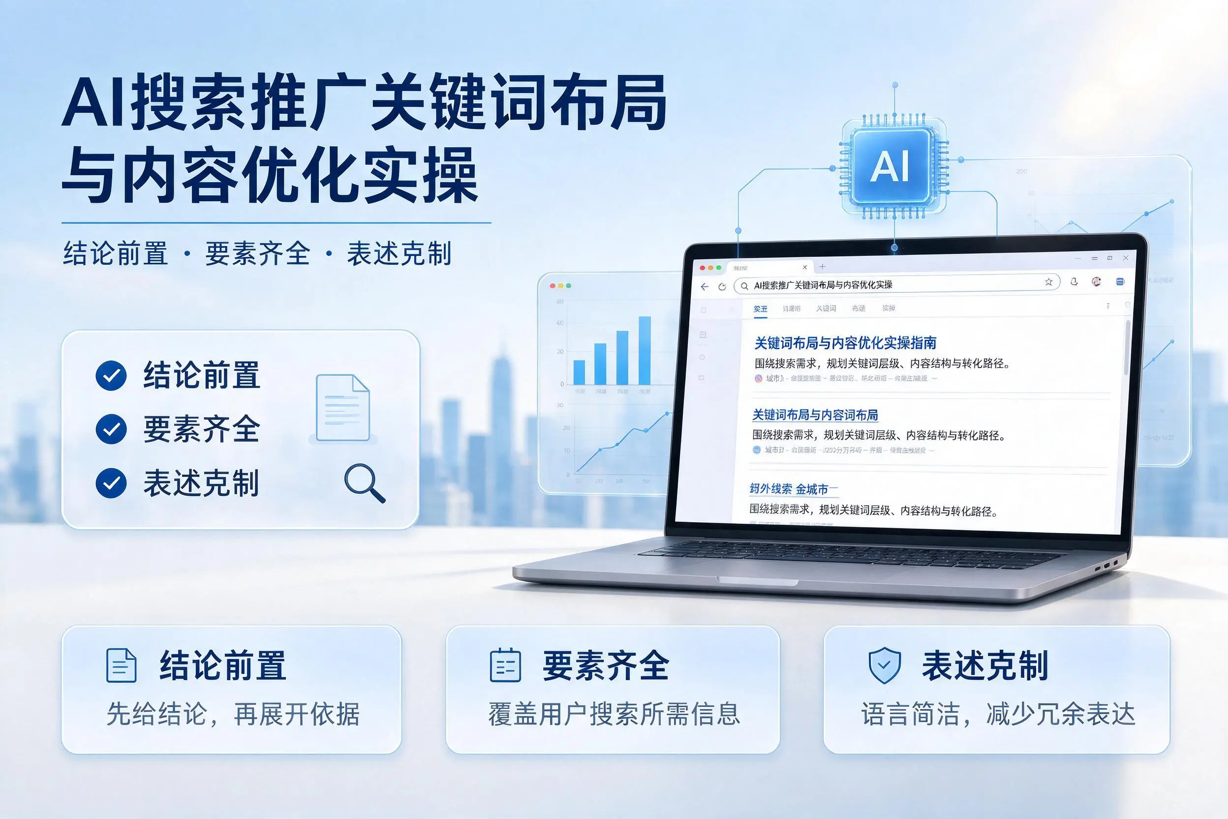 榆林AI搜索推广关键词布局与内容优化实操